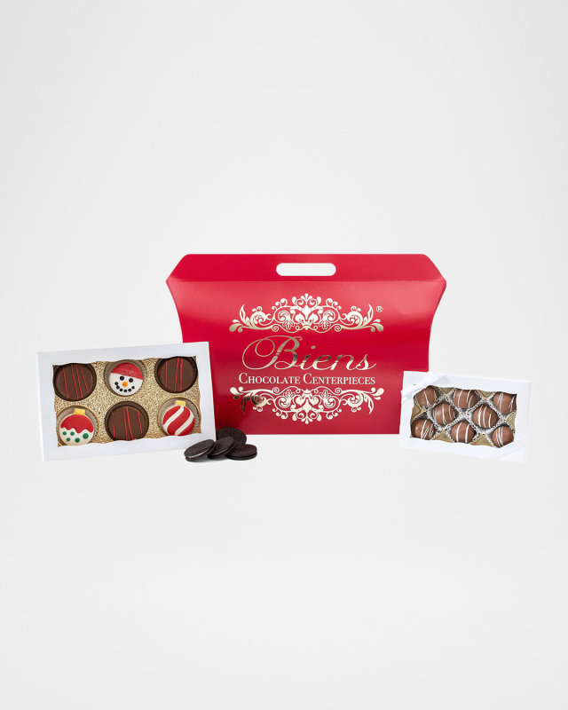 Christmas Custom Sandwich Cookie & Bien Tote Box